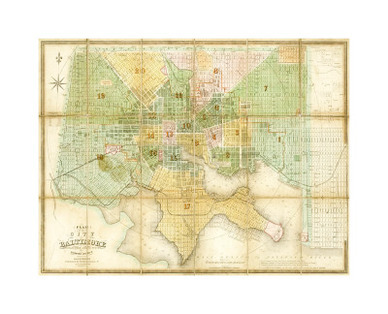 Baltimore, Maryland, c.1852